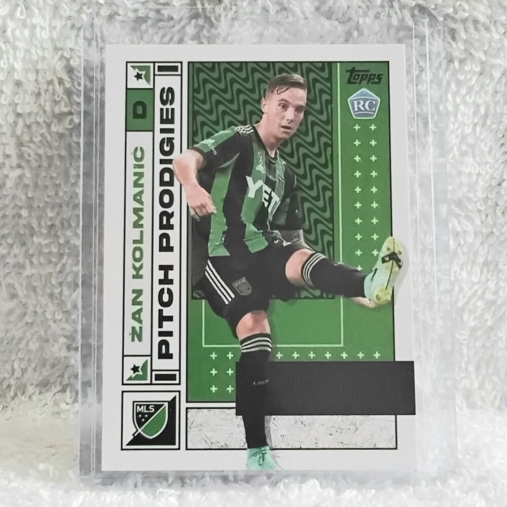5/$20 Mint 2022 Topps Zan Kalmanic Pitch Prodigies RC MLS Card 86!!